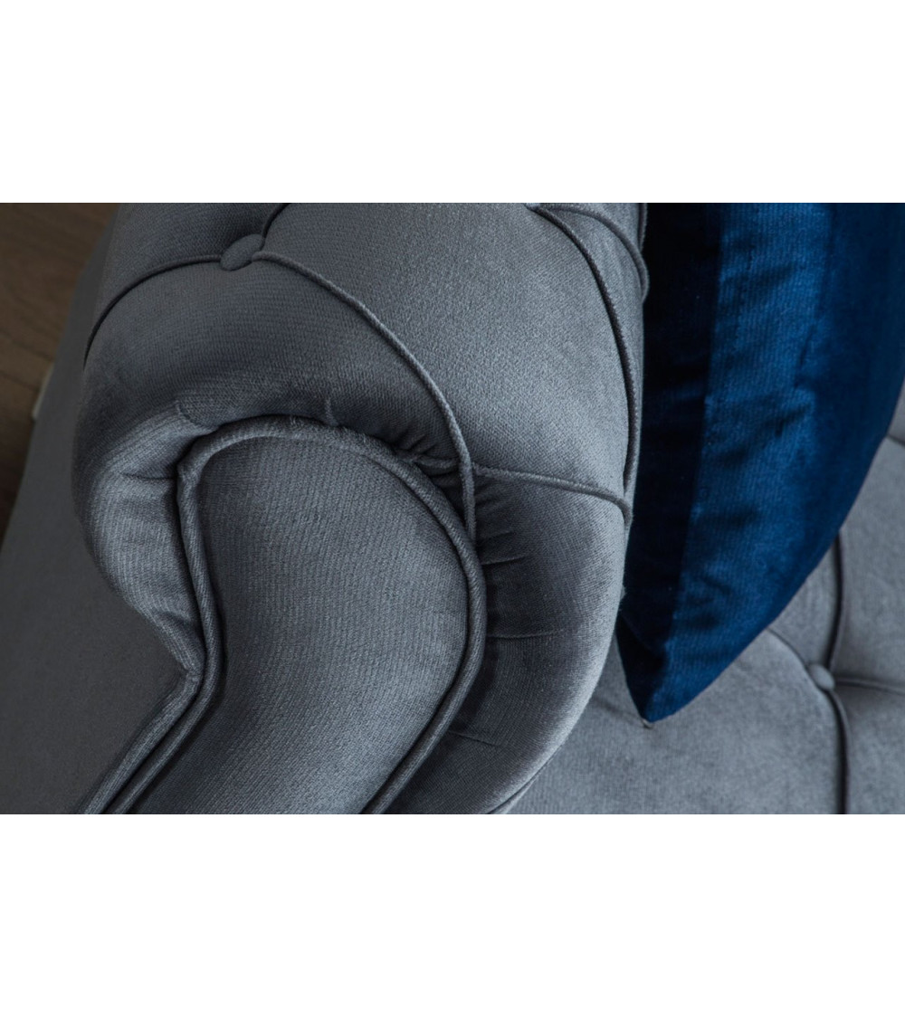 Sofá rinconera AZRA azul 210 x 205 cm Sofá rinconera AZRA azul 210 x 205 cm