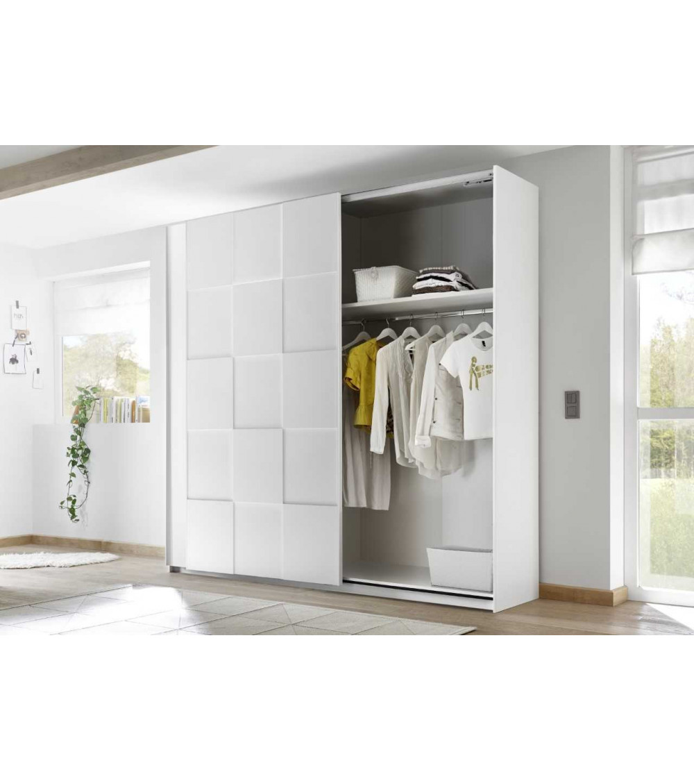 Armoire SATORI gris 179 x 205 x 57 cm Armoire SATORI gris 179 x 205 x 57 cm