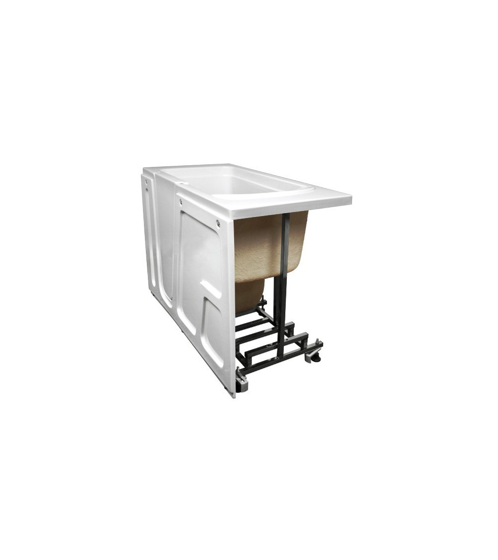 Baño de puerta KLEIDO 147.5x76x85 cm derecha o izquierda