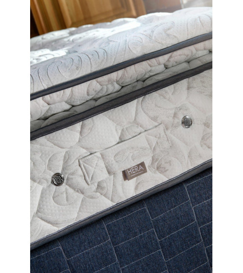 Matelas orthopédique double à ressorts ensachés HERA 160x200 cm