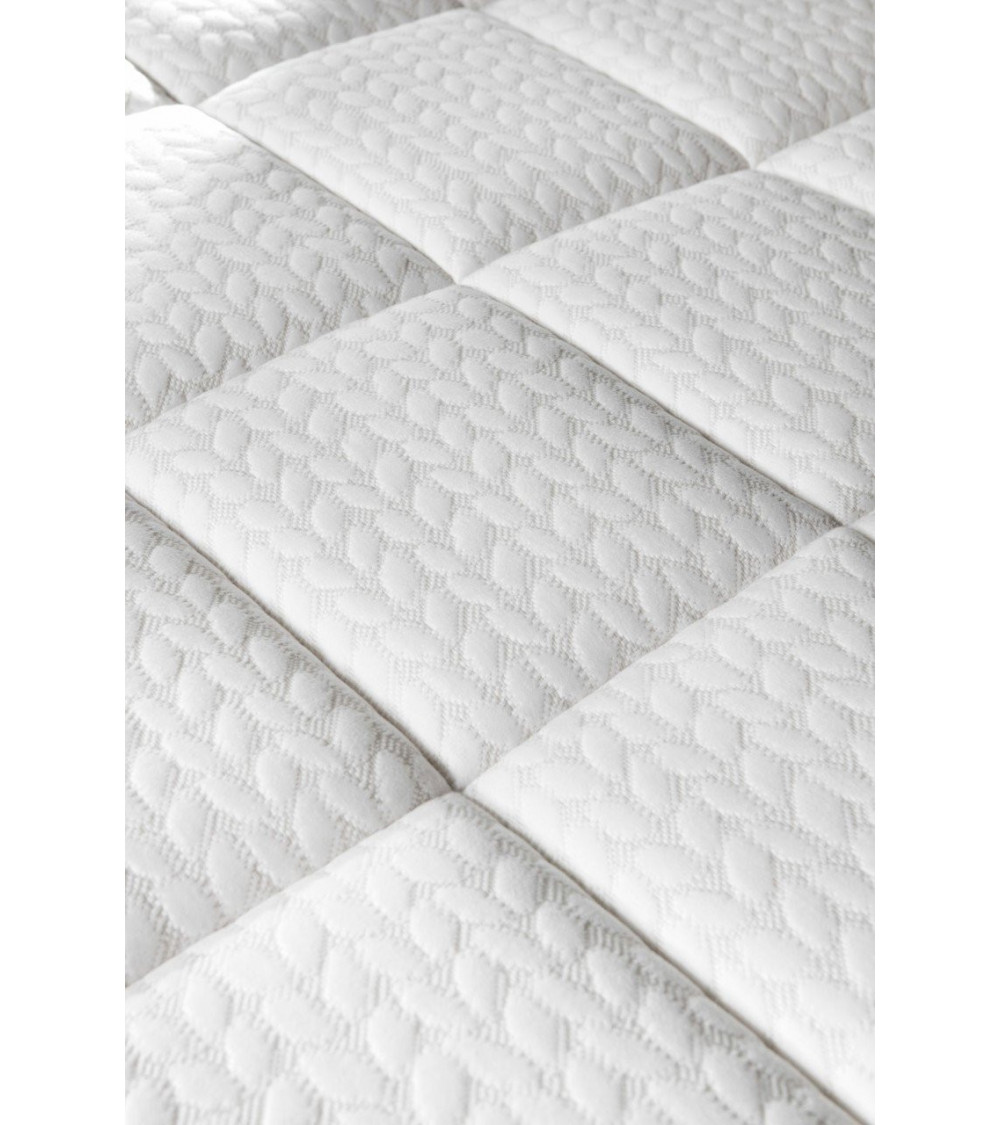 MaterassieDoghe - colchón 90x190 de muelles ensacados, viscoelástica de 5  cm, ortopédico, 1600 muelles ensacados, 9 zonas de confort