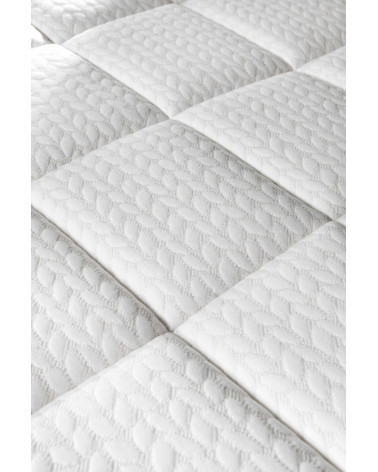 Matelas orthopédique double à ressorts ensachés LOLA ROS 160x200 cm