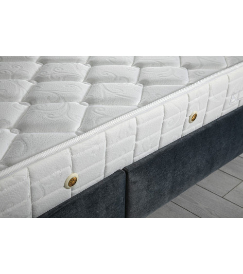 Matelas orthopédique double WHITE 160x200 cm