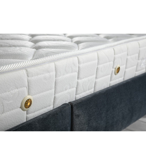 Matelas orthopédique double WHITE 160x200 cm