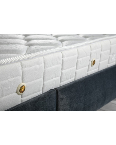 Matelas orthopédique double WHITE 160x200 cm