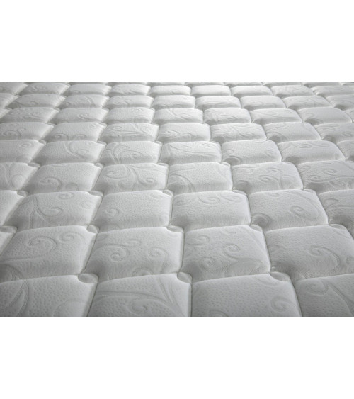 Matelas orthopédique double WHITE 160x200 cm