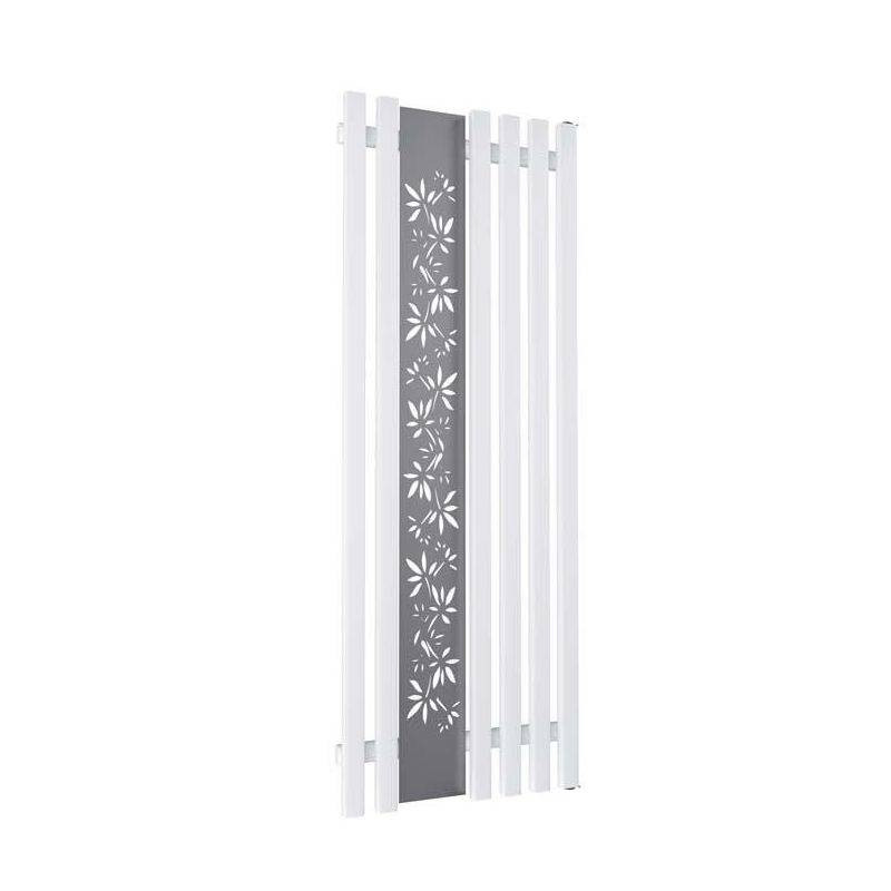 Radiateur eau chaude FLOWER blanc mat en plusieurs dimensions