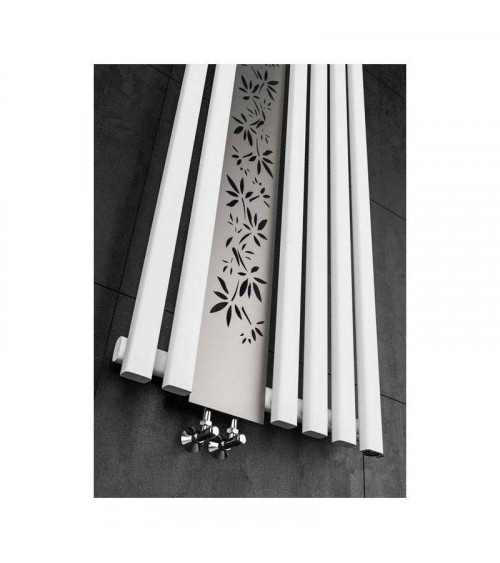 Radiateur eau chaude FLOWER blanc mat en plusieurs dimensions