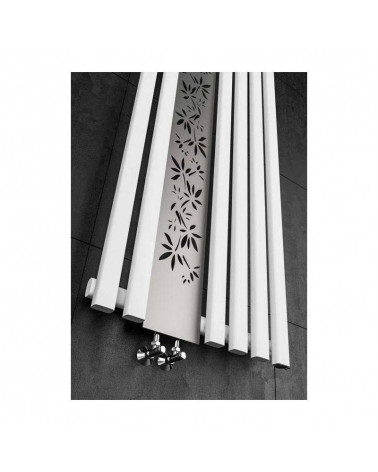 Radiateur eau chaude FLOWER blanc mat en plusieurs dimensions