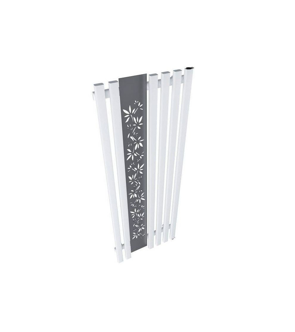 Radiateur eau chaude FLOWER blanc mat en plusieurs dimensions