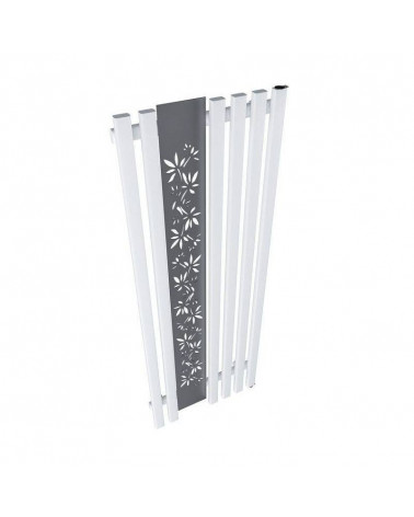 Radiateur eau chaude FLOWER blanc mat en plusieurs dimensions