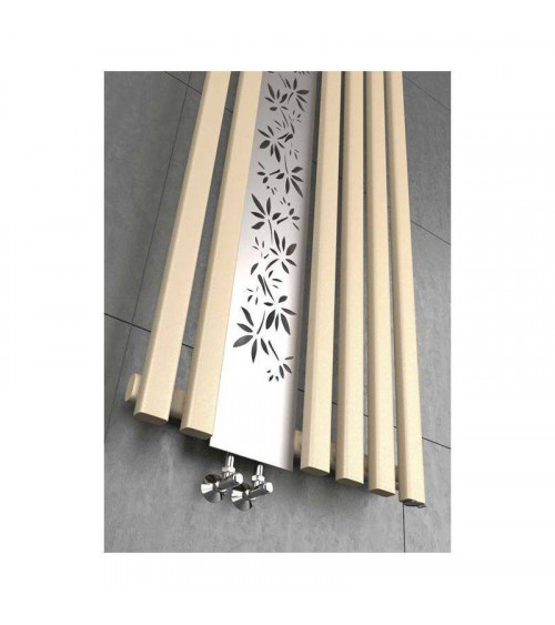 Radiateur eau chaude FLOWER quartz en plusieurs dimensions