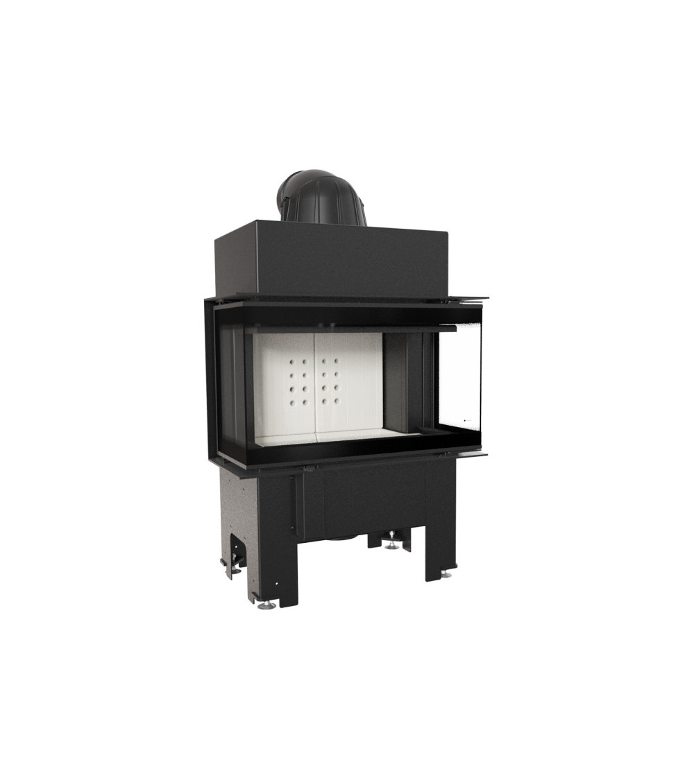 Insert cheminée NBC/BSL/P/680/280 3 côtés vitrés