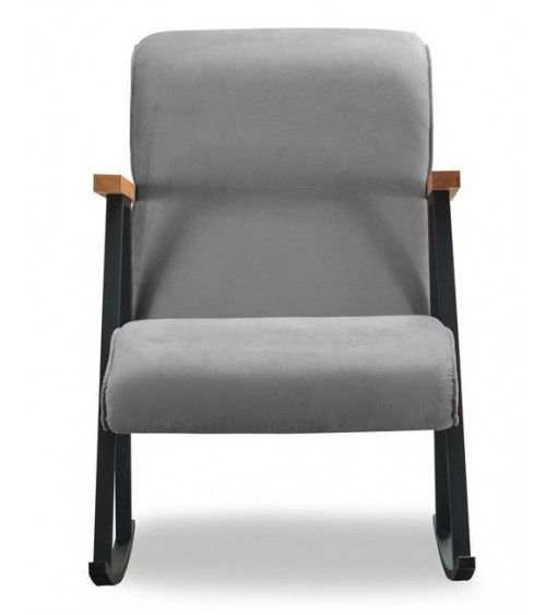 Fauteuil bergère moutarde