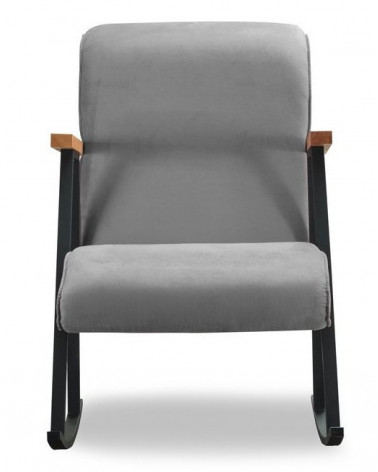 Fauteuil bergère moutarde