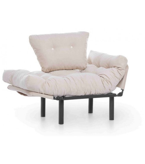 Fauteuil canapé simple convertible NITTA en plusieurs couleurs