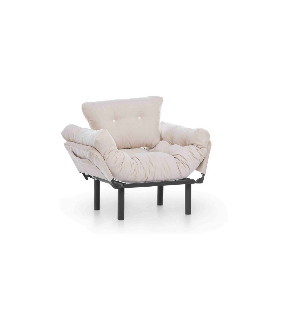 Fauteuil canapé simple convertible NITTA en plusieurs couleurs