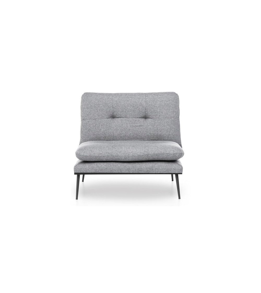 Fauteuil canapé simple convertible MARTIN en plusieurs couleurs
