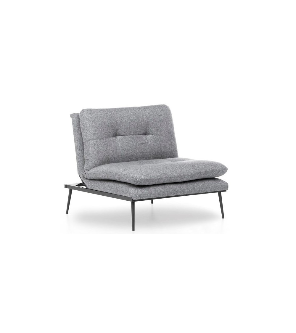 Fauteuil canapé simple convertible MARTIN en plusieurs couleurs