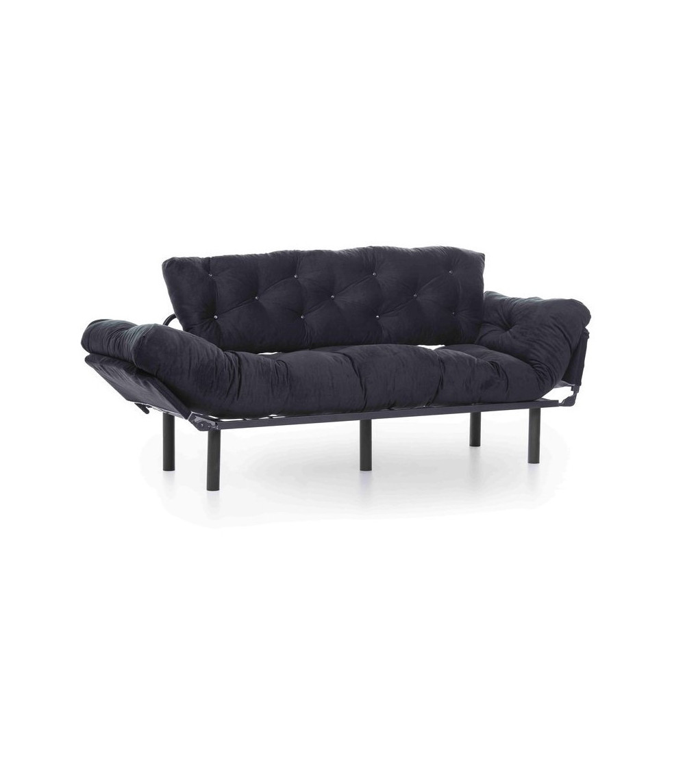 Ensemble canapé triple convertible et fauteuil NITTA en plusieurs couleurs