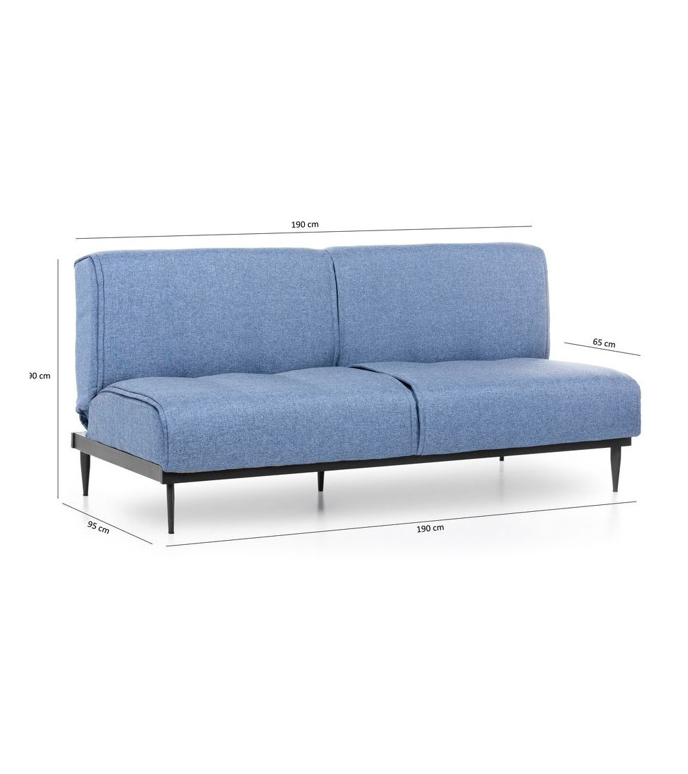Canapé triple convertible ANTON en plusieurs couleurs Canapé triple convertible ANTON en plusieurs couleurs