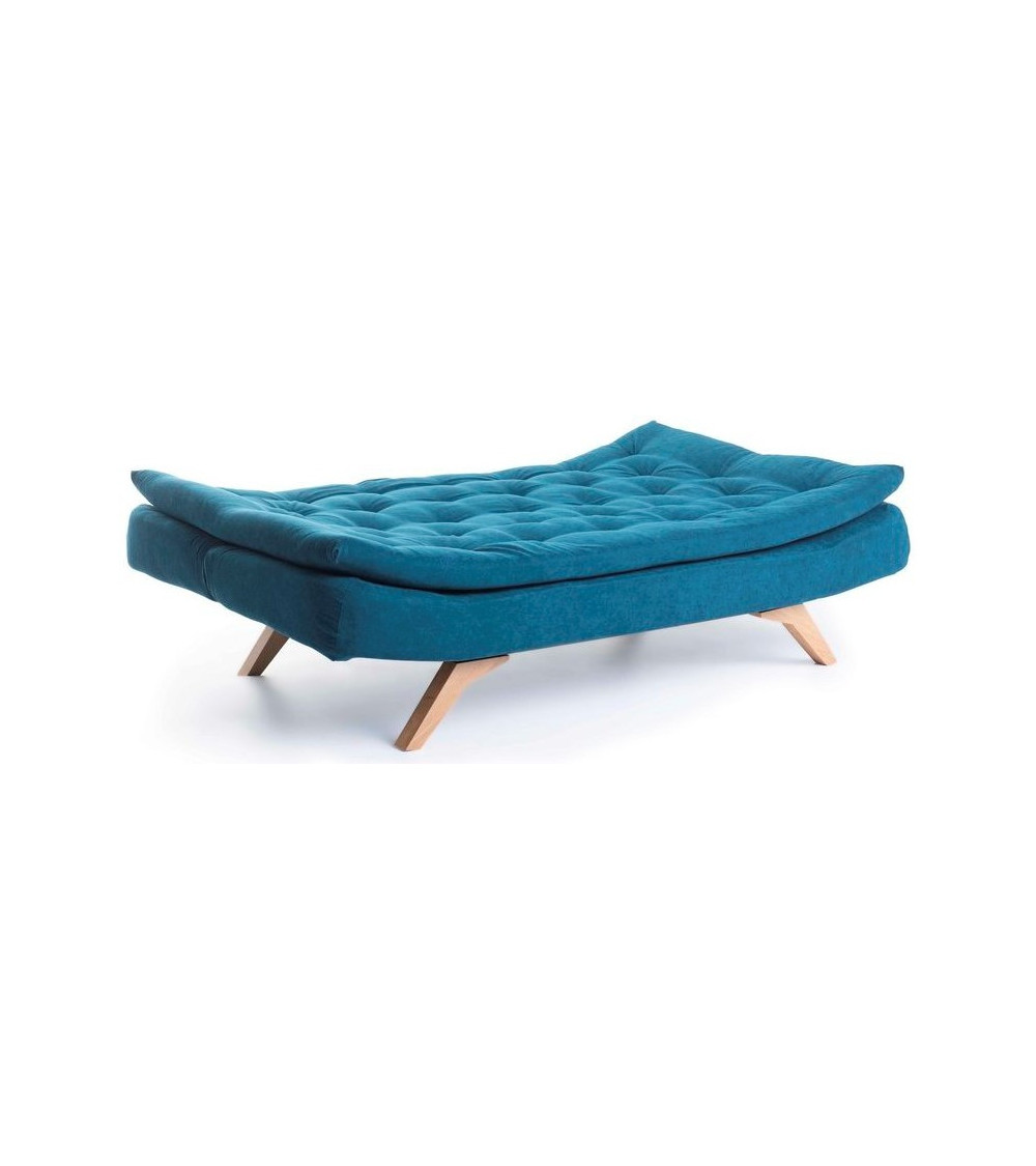 Canapé triple convertible SALLY 194x90 cm bleu pétrole Canapé triple convertible SALLY 194x90 cm bleu pétrole
