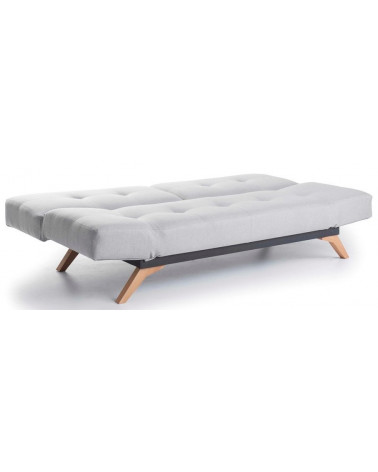 Canapé triple convertible LUKE 225x95 cm gris