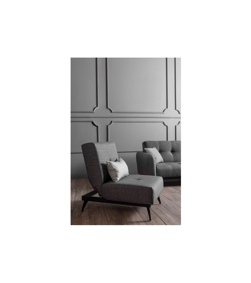 Fauteuil convertible RON gris