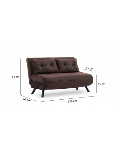 Divano angolo sinistra MILO II 250 x 185cm