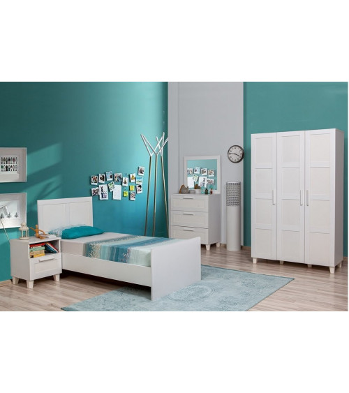 Chambre d'enfant complète - Set A Floreffe, 6 pièces, Couleur