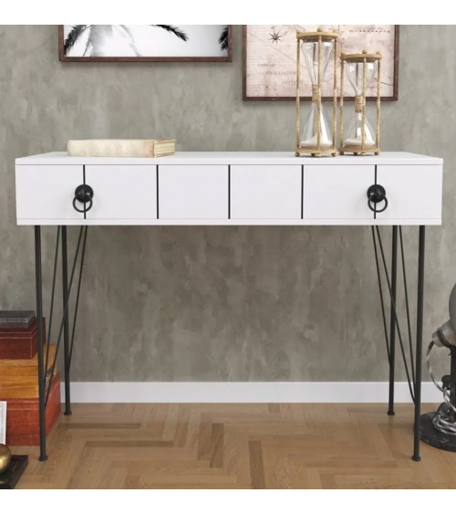 Console ASIA blanc 120 cm