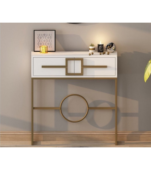 Bureau bois massif DEMAN 120 x 60 cm