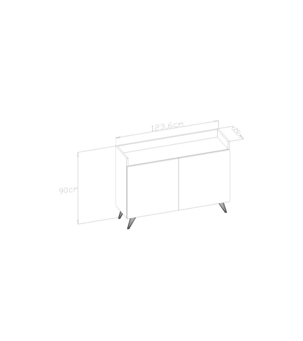 Buffet SIRIUS 2 portes Buffet SIRIUS 2 portes