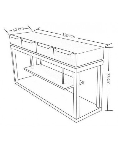 Buffet 42M 139 cm