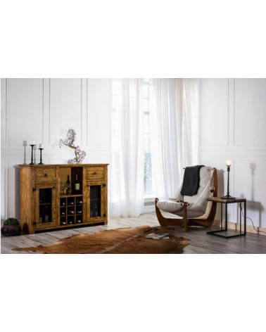 Armoire de rangement- buffet haut DE LUXE 115 x 167 cm