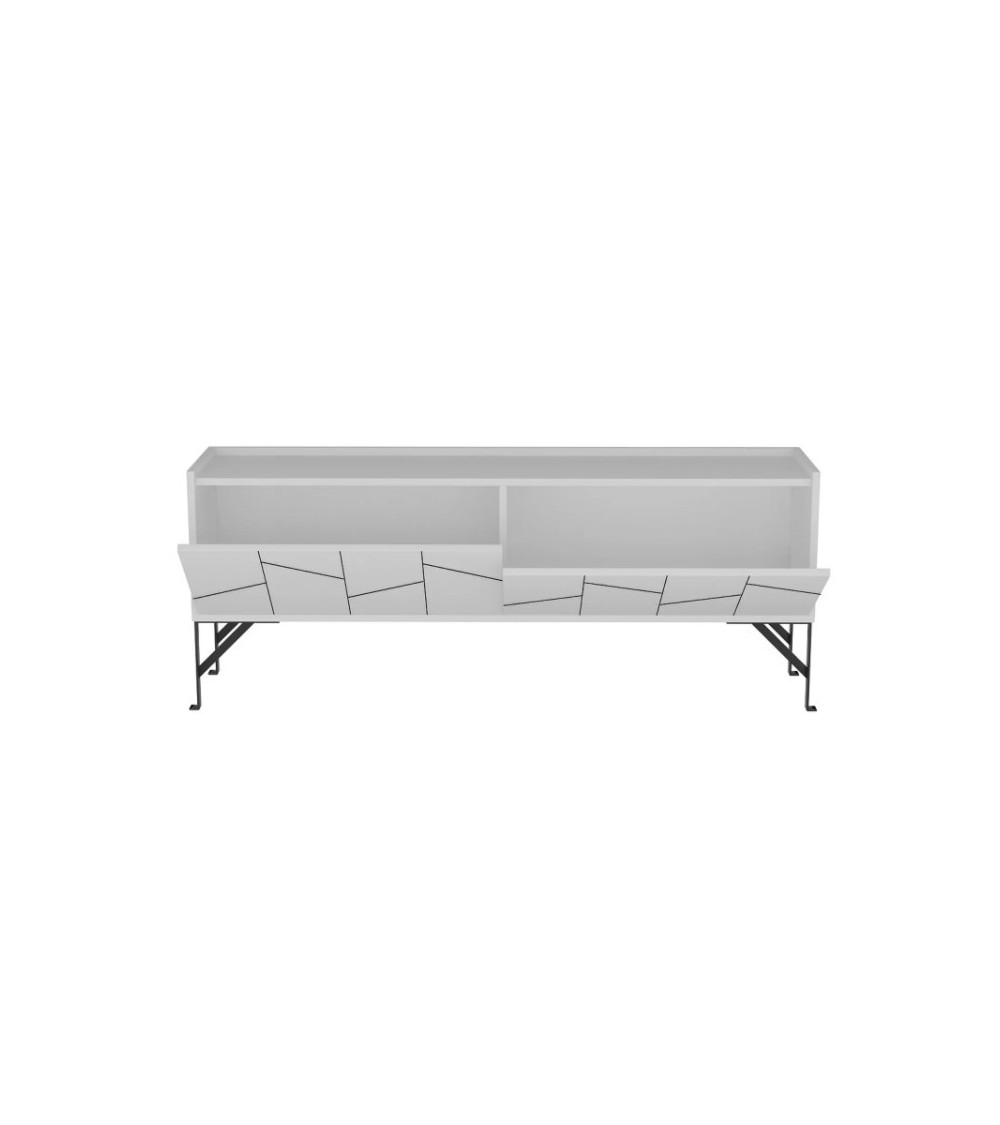 Meuble TV LUA blanc 150 cm Meuble TV LUA blanc 150 cm