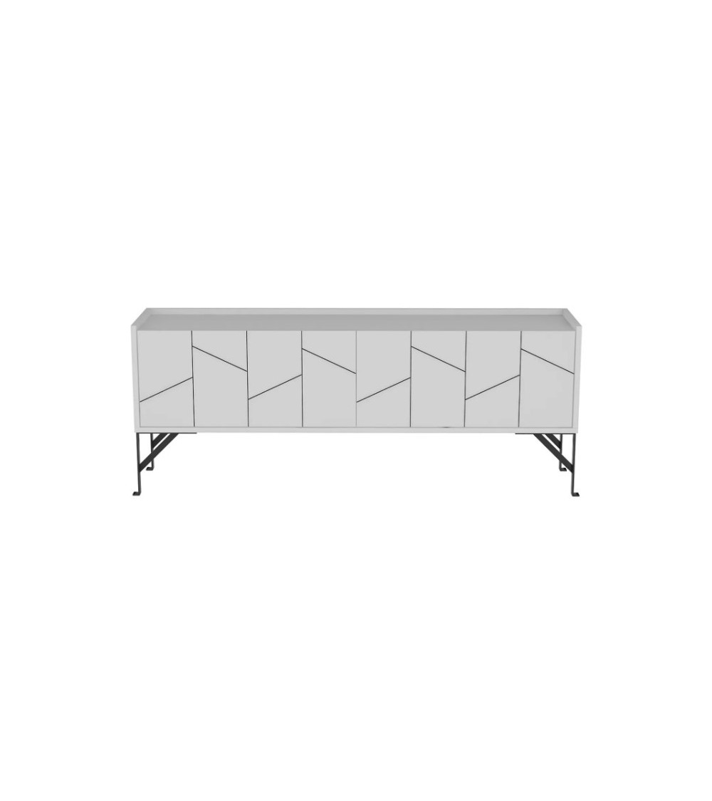 Meuble TV LUA blanc 150 cm Meuble TV LUA blanc 150 cm
