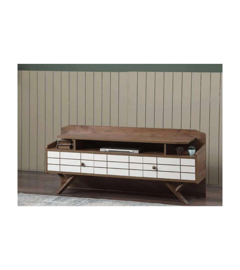 Bureau bois massif DEMAN 120 x 60 cm - Azura Home Design