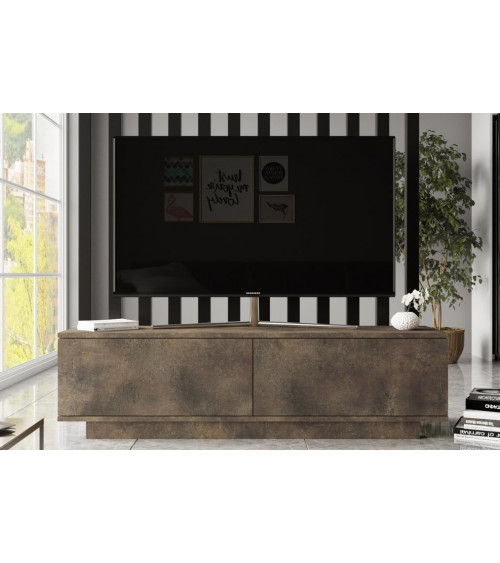 Meuble TV FONDA bronze 140 cm