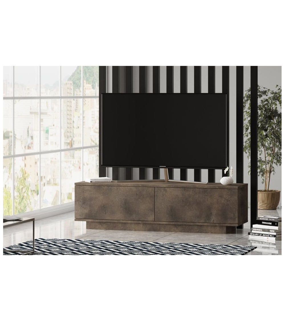Meuble TV FONDA bronze 140 cm
