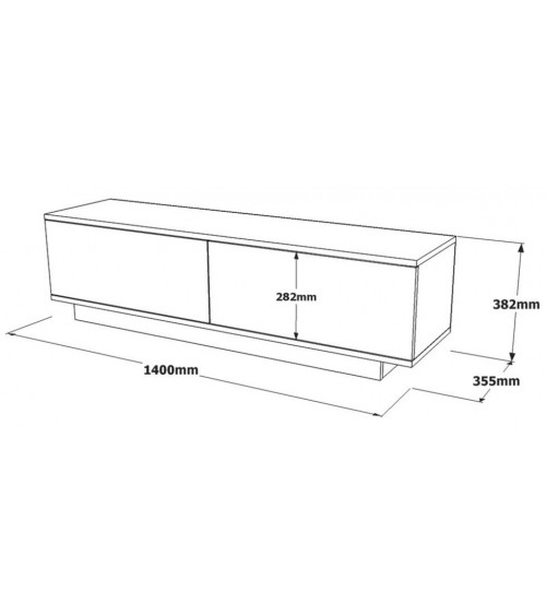 Bureau bois massif DEMAN 120 x 60 cm