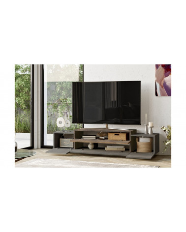 Mueble de TV FONDA bronce 140 cm