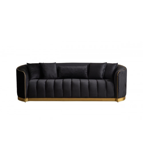 Ensemble canapé et fauteuil ARIZONA vert