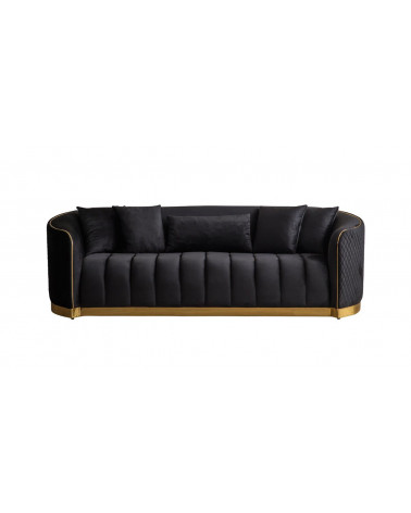 Ensemble canapé et fauteuil ARIZONA vert