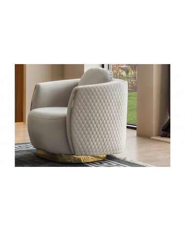 Ensemble canapé et fauteuil ARIZONA vert