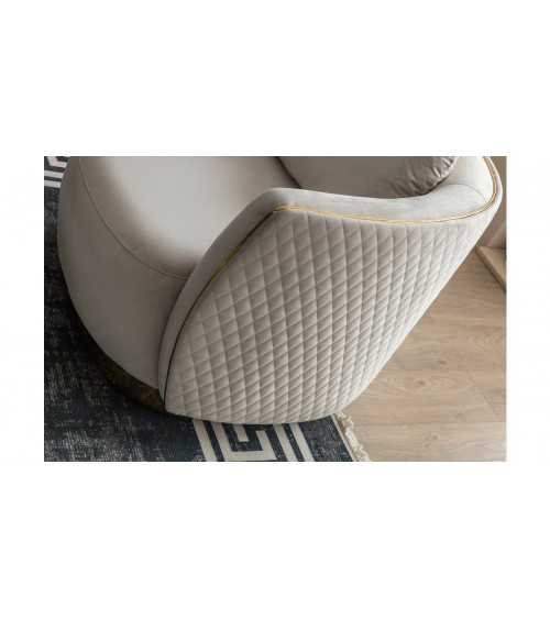 Ensemble canapé et fauteuil ARIZONA vert