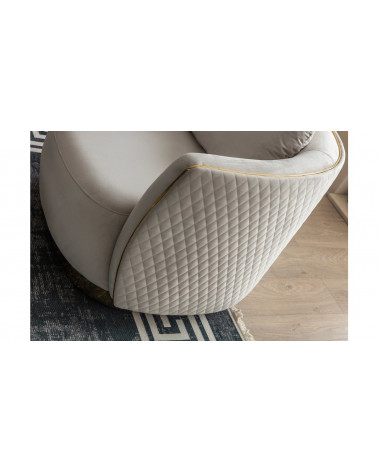 Ensemble canapé et fauteuil ARIZONA vert