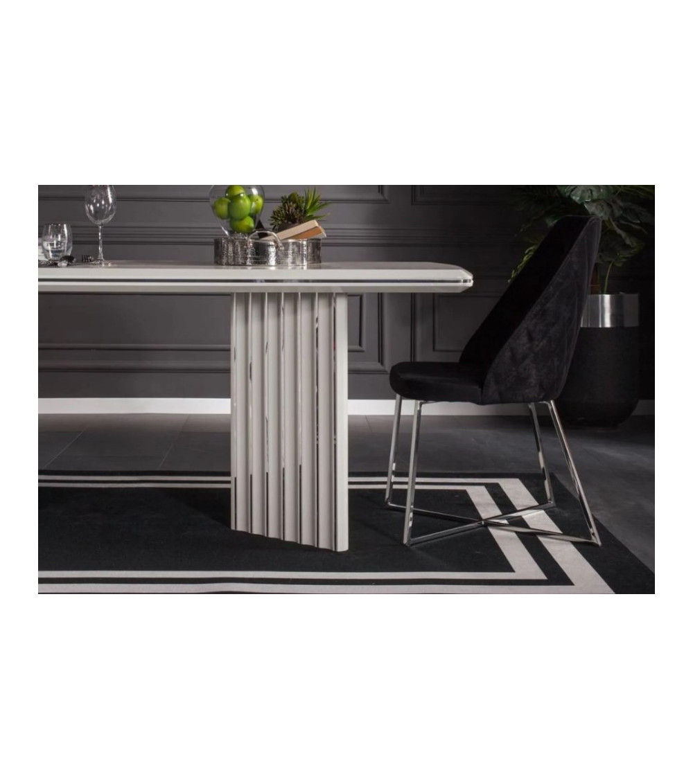 Sala da pranzo completa LAURA Gris Sala da pranzo completa LAURA Gris