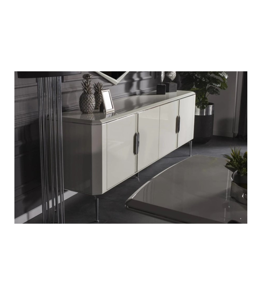 Sala da pranzo completa LAURA Gris Sala da pranzo completa LAURA Gris