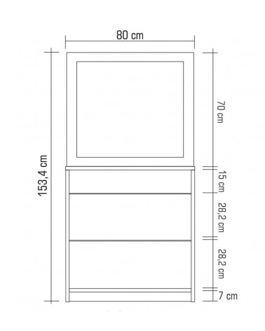 Chambre adulte complète SILVA